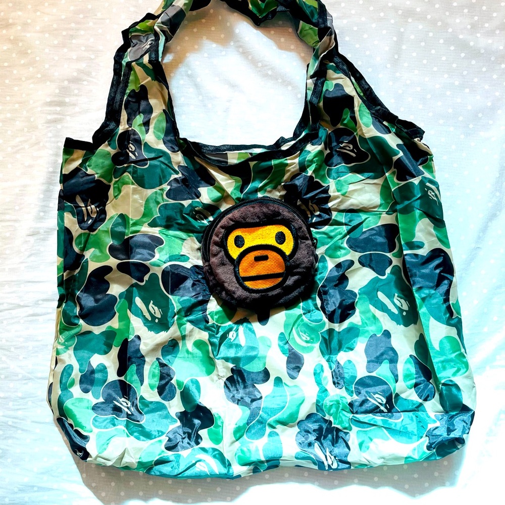 BAPE MILO tote bag